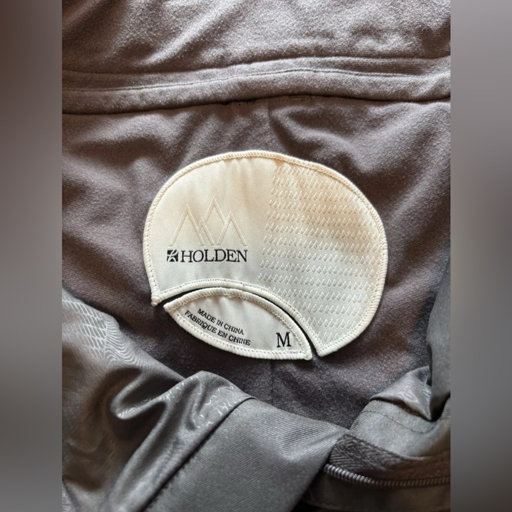 Holden Breathable Snow Pants Women's Medium Mid Rise Zip Vents Charcoal Gray - Picture 5 of 7